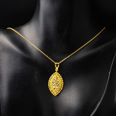 22K Markiz Tree of Life Gold Necklace - 22K - 4.91g - EZ Gold
