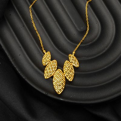 Zambaklar 22 Ayar Zincirli Altın Kolye - 22K - 4.71g - EZ Gold