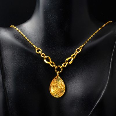 Damlalı 22 Ayar Altın Gerdanlık Kolye - 22K - 11.56g - EZ Gold