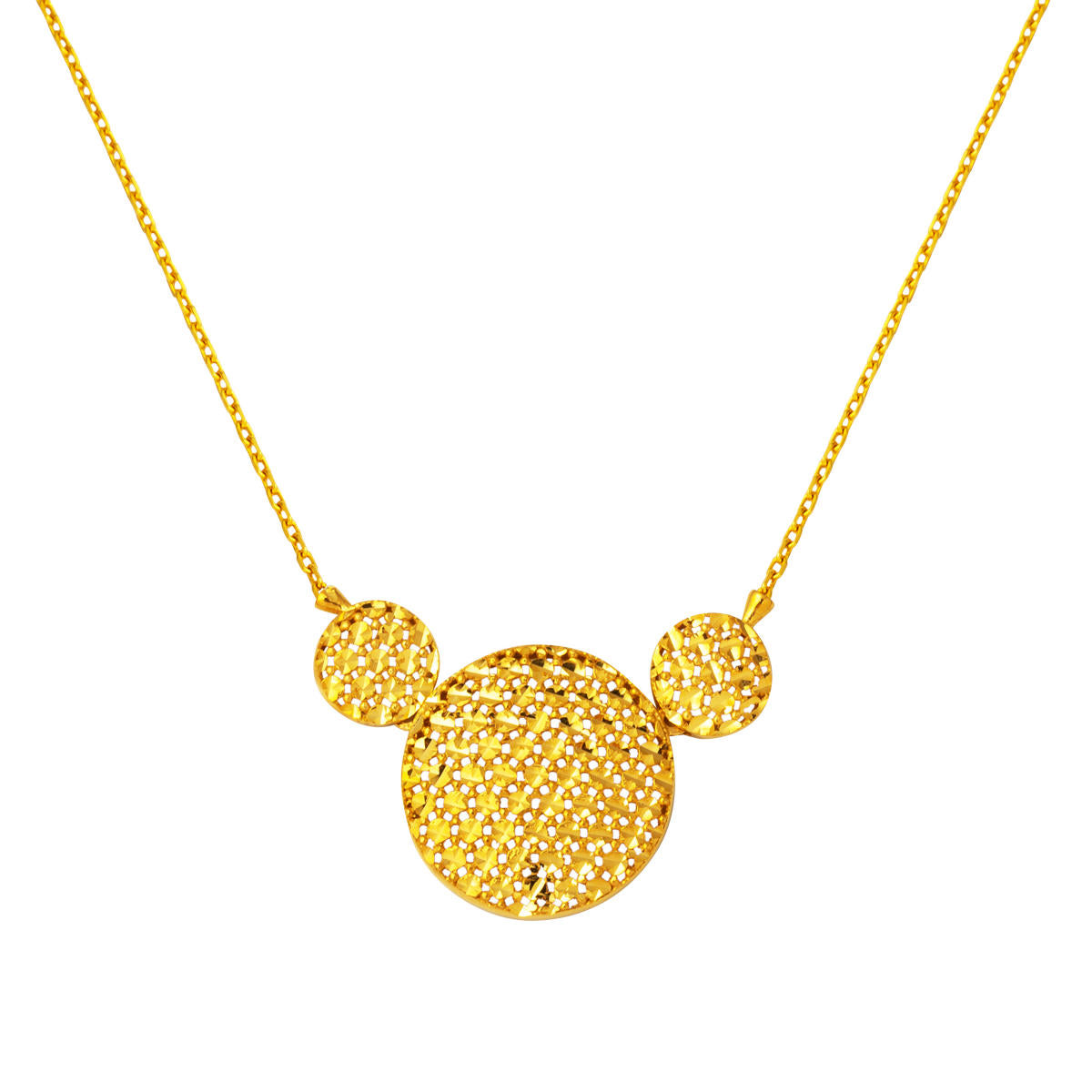 Fleur de Vie 22 Carats Or Collier