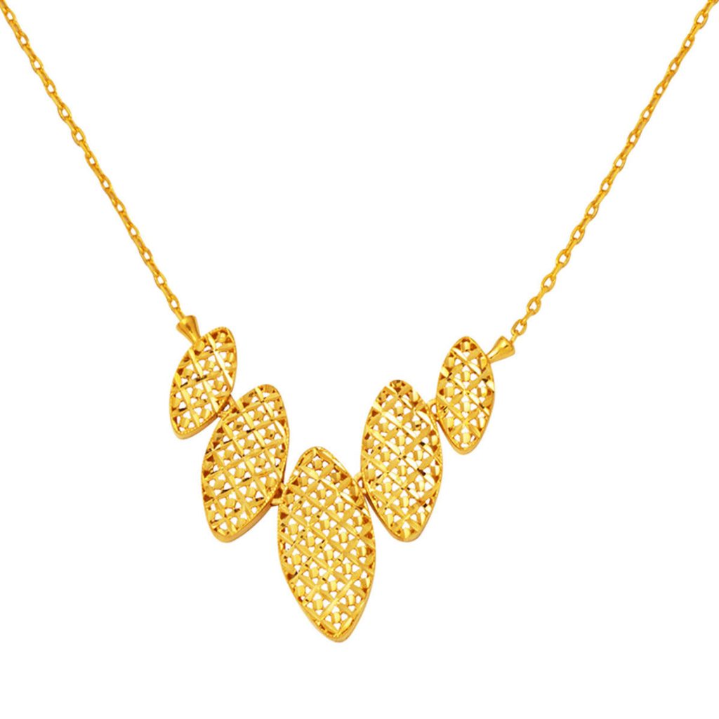 22 Carats Or Fleur de Vie Collier
