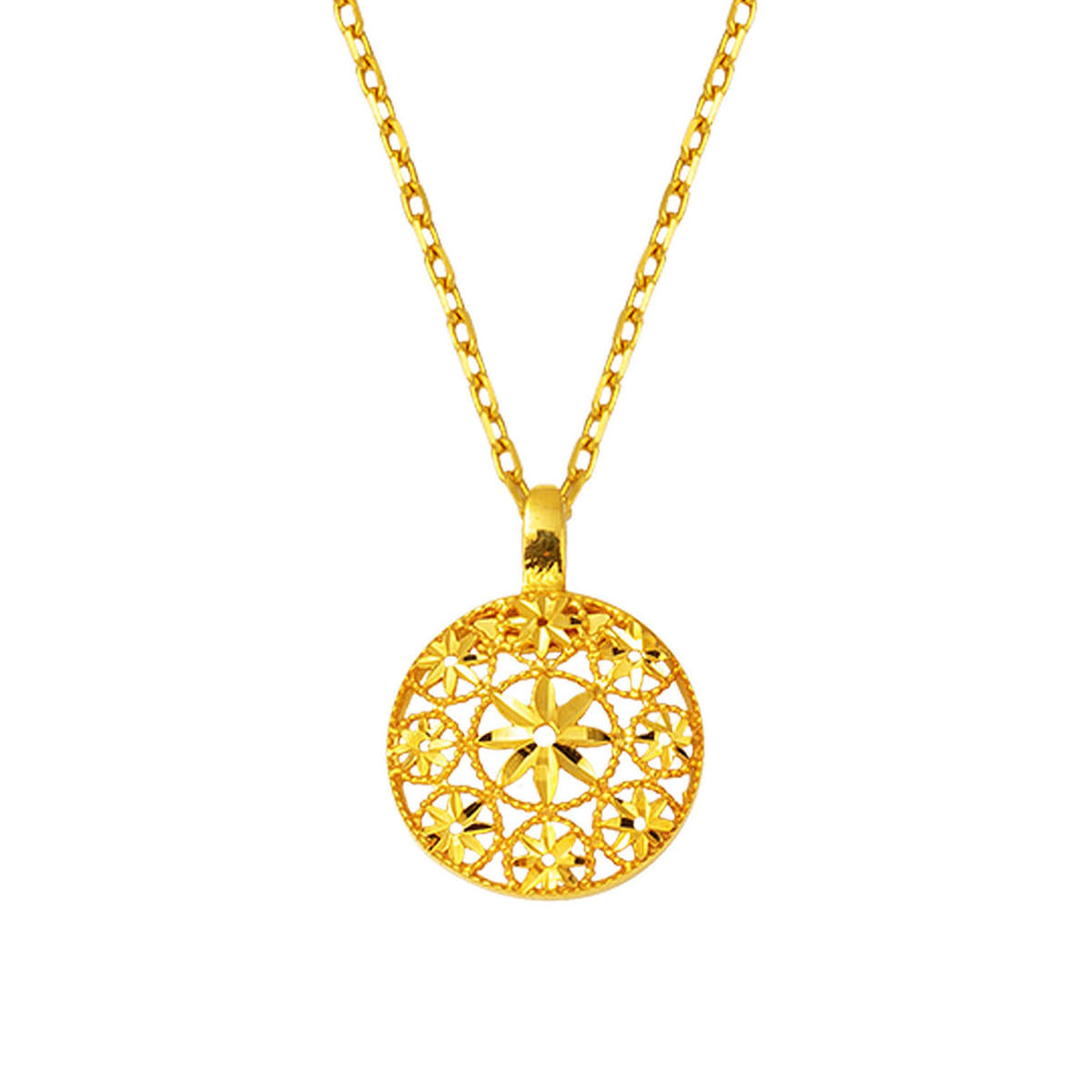 Tree of Life 22 Karat Gold Necklace