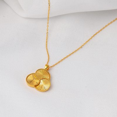 Therapy 22 Ayar Altın Kolye - 22K - 5.46g - EZ Gold