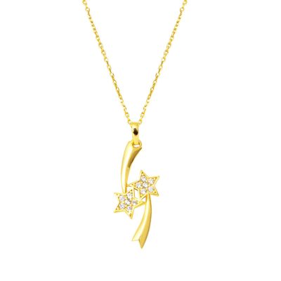 Étoile Design 14 Carats Or Collier