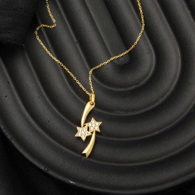Étoile Design 14 Carats Or Collier - 14K - 1.8g - EZ Gold