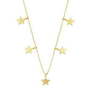 Starlar 14 Karat Gold Necklace