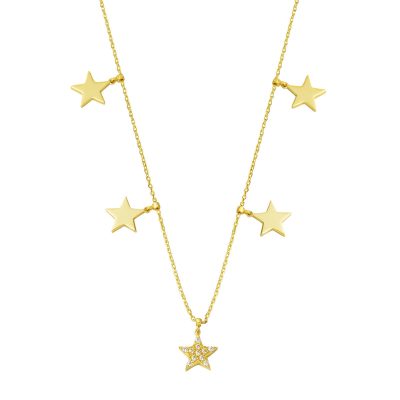 Étoilelar 14 Carats Or Collier