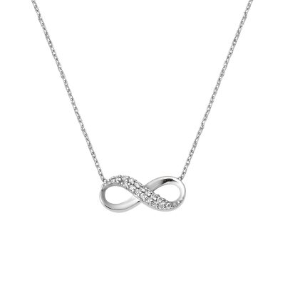 0,06 Karat Sonsuzluklu Diamond Necklace