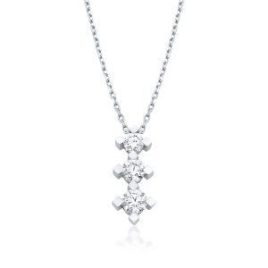 0,33 Carat Tria Diamond Necklace