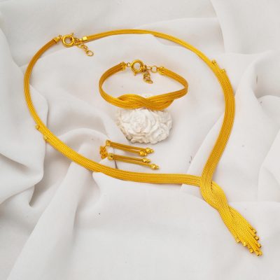 Dorique à Boules Düğün Parure 14 Carats - 14K - 31.9g - EZ Gold
