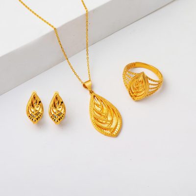 Kalemli Parlak Three-piece 22K Gold Set - 22K - 15.43g - EZ Gold