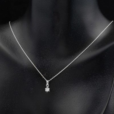 Altı Settinglı Solitaire 14K White Gold 2’li Set - 14K - 2.71g - EZ Gold