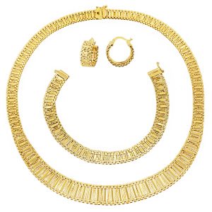 Kleopatra Kalemli 14 Carats Or Mariage Parure