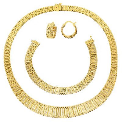 Kleopatra Kalemli 14K Gold Düğün Seti