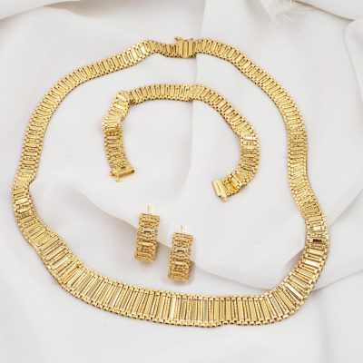 Kleopatra Kalemli 14K Gold Düğün Seti - 14K - 43.37g - EZ Gold