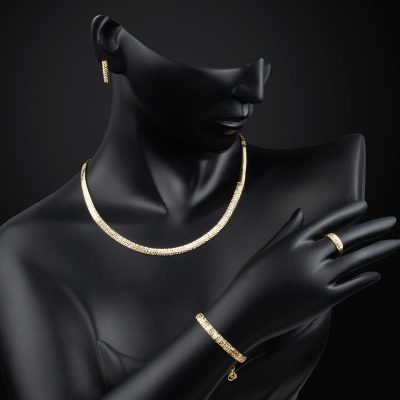 Italian 14K Gold Su Yolu Takı Seti - 14K - 24.71g - EZ Gold