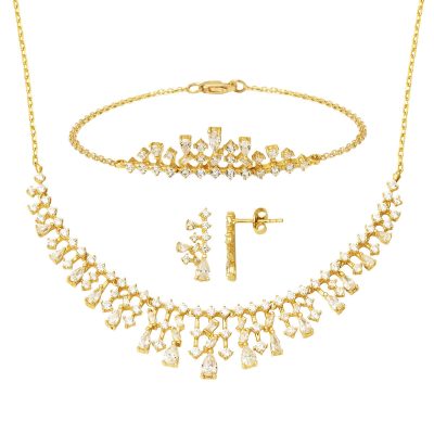 Drop 14K Gold Three-piece Set