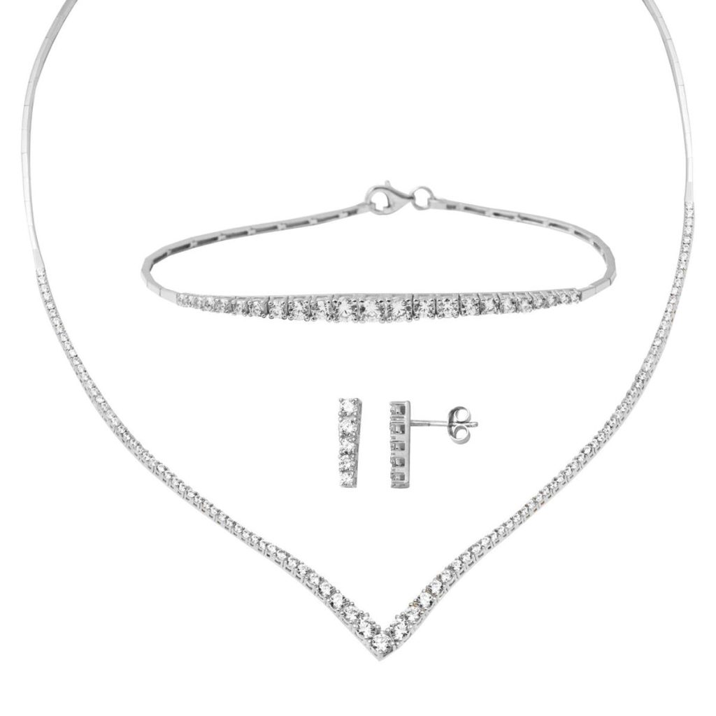 White Gold Su Yolu Set