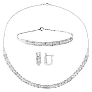 Su Yolu Set White Gold 14 Karat