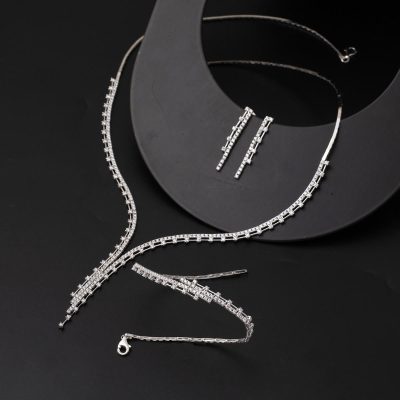 14K White Gold Su Yolu Set - 14K - 14.29g - EZ Gold