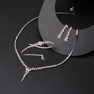 Papatya White Gold Set 14K - 14K - 15.7g - EZ Gold