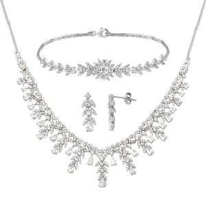 Droplar White Gold Set 14 Karat