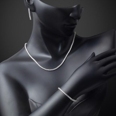 River White Gold Three-piece Set 14K - 14K - 29.21g - EZ Gold