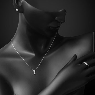 Tria Design 14 Carats Blanc Or Spor Set - 14K - 3.88g - EZ Gold