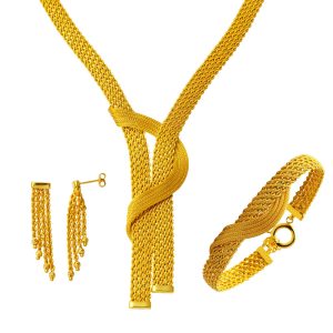 Sarmal Wovenlü 14 Karat Gold Set
