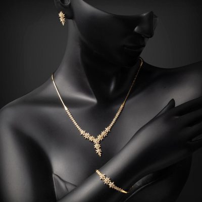 Star Işığı Yellow Gold Set - 14K - 14.8g - EZ Gold