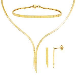 sans Pierre Su Yolu Or Bijou Parure