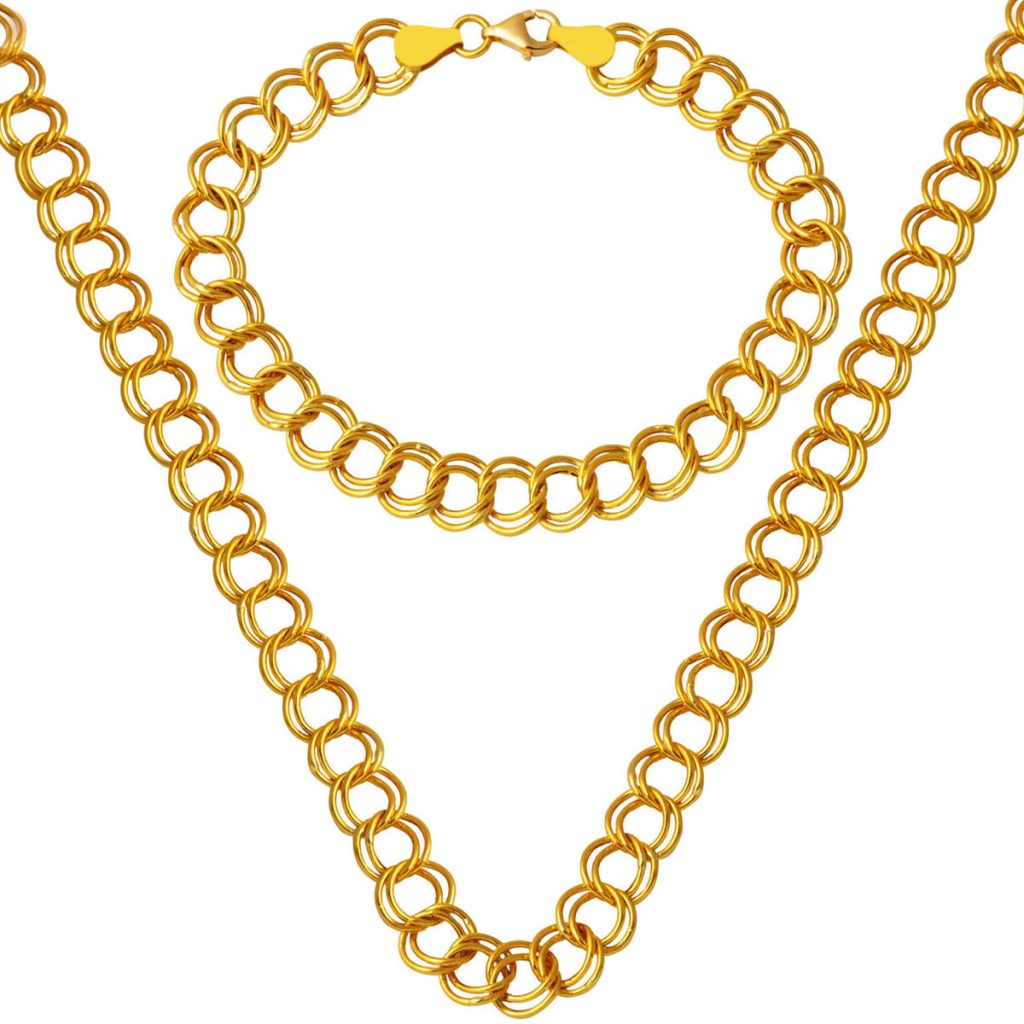 22 Carats Voie Lactée Or Bijou Parure