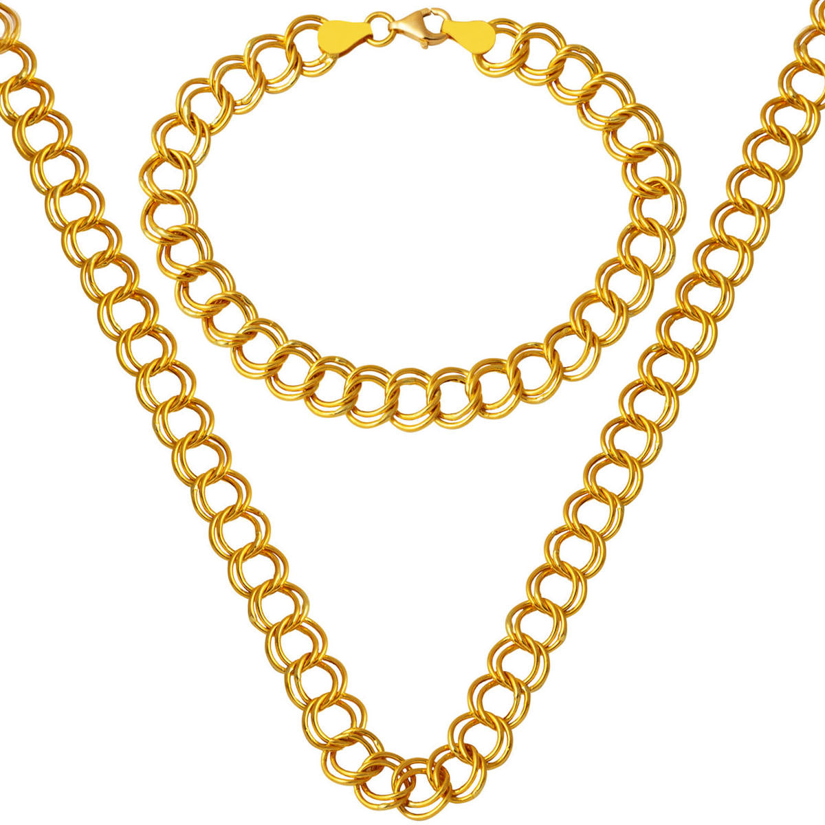 22 Carats Voie Lactée Or Bijou Parure