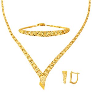 Ve 22 Karat Gold Jewelry Set