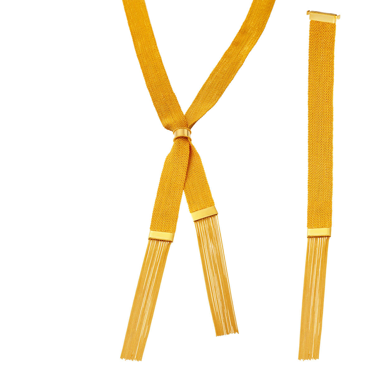 Gold Fular 22 Karat Tül Set
