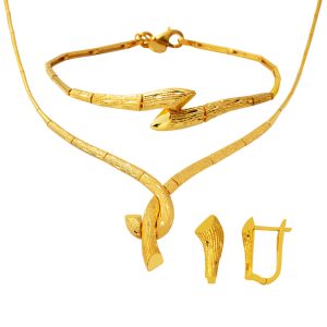 Tree of Life 22 Karat Gold Jewelry Set