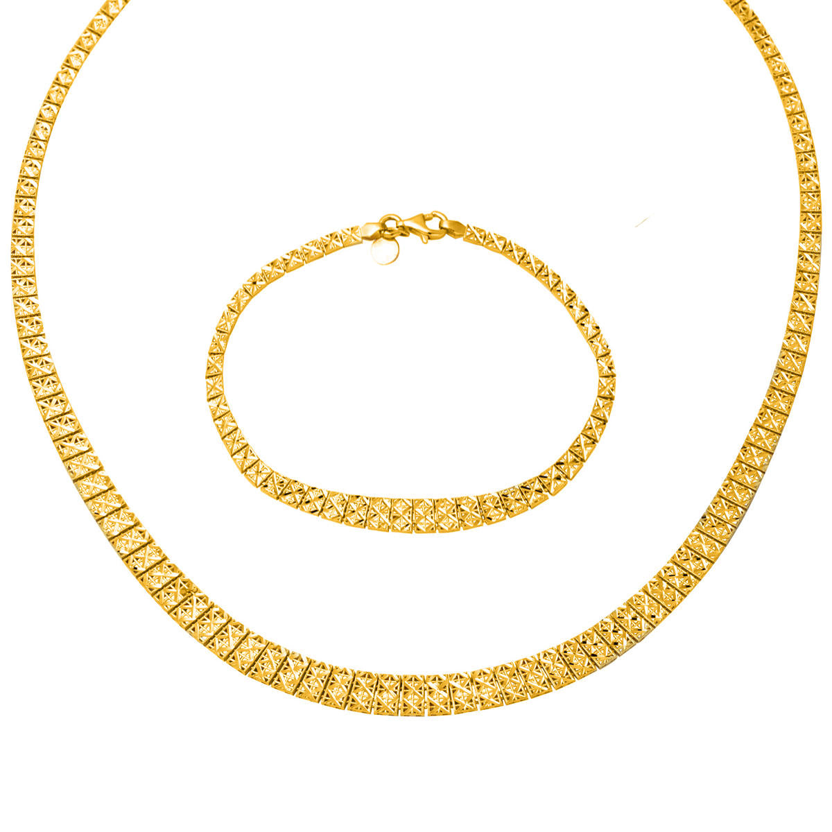 Gerdanlık & Bracelet 22 Carats Or Set