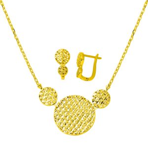 Tree of Life Earring – Necklaceli 22 Karat Set