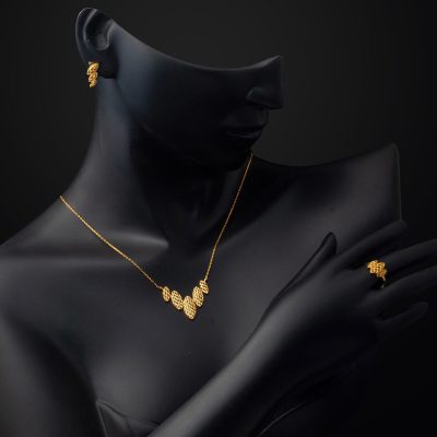 Tree of Life 22K Three-piece Gold Set - 22K - 9.7g - EZ Gold