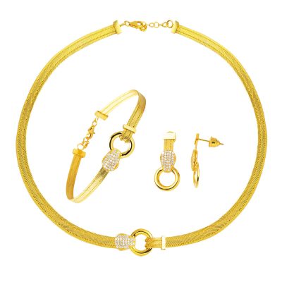 14 Carats Or Maille Trabzon Set