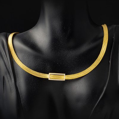 22 Carats Maille Trabzon Or Set - 22K - 34.5g - EZ Gold