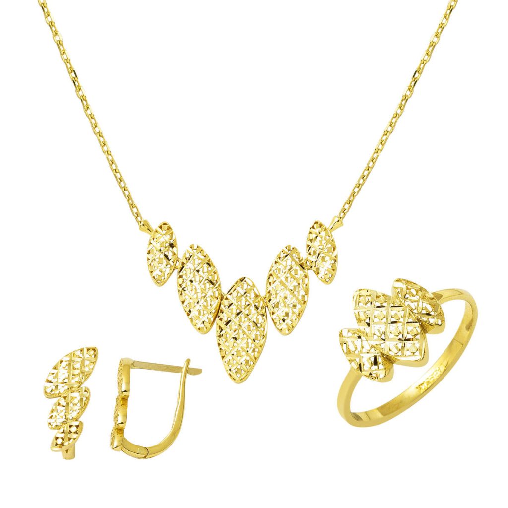 Perspektif 14 Karat Gold Jewelry Set