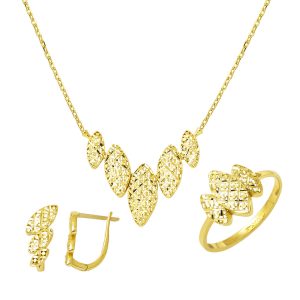Perspektif 14 Karat Gold Jewelry Set