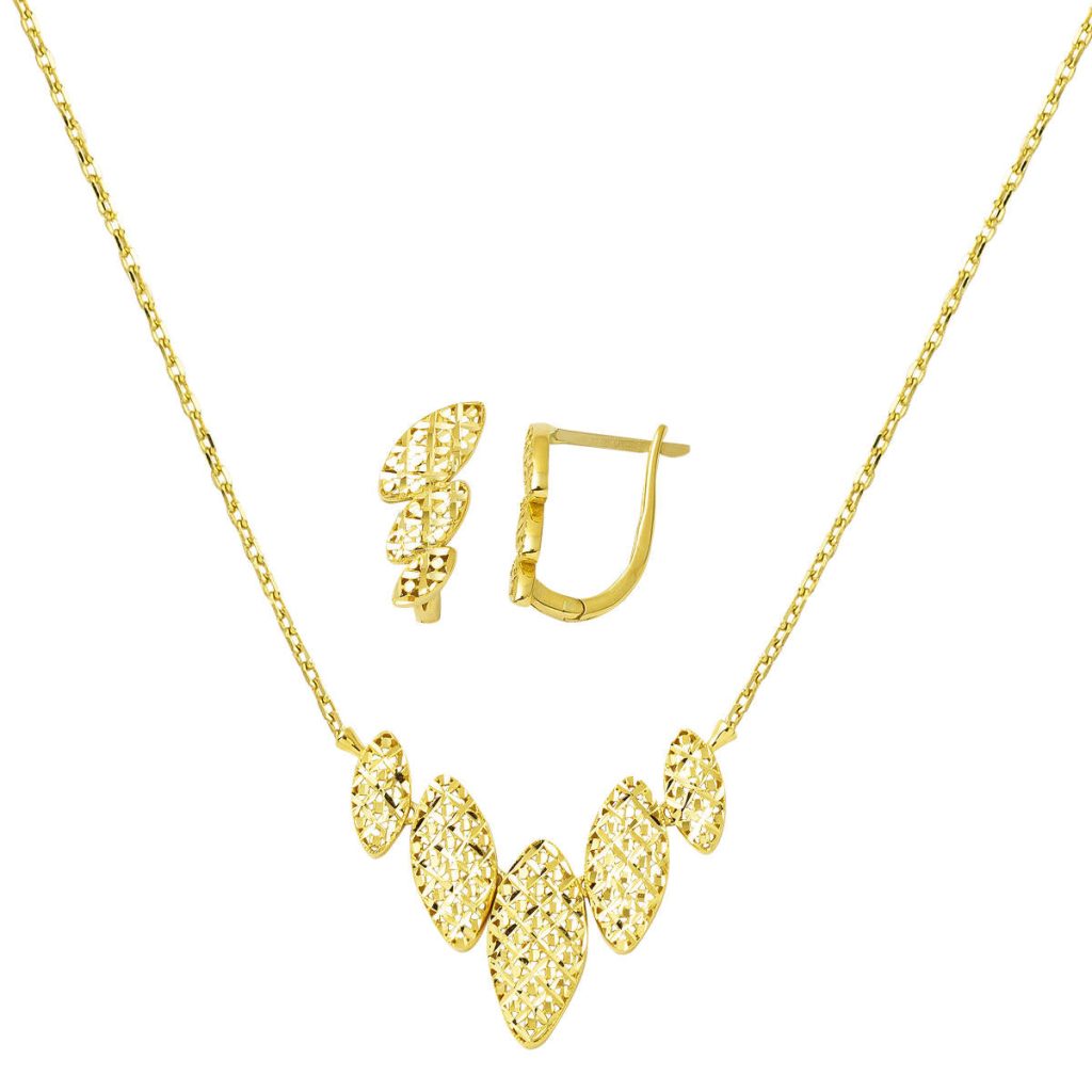 Perspektif 14 Karat Gold Jewelry Set