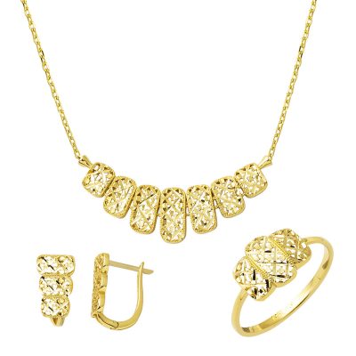 Plazma 14K Gold Takı Seti