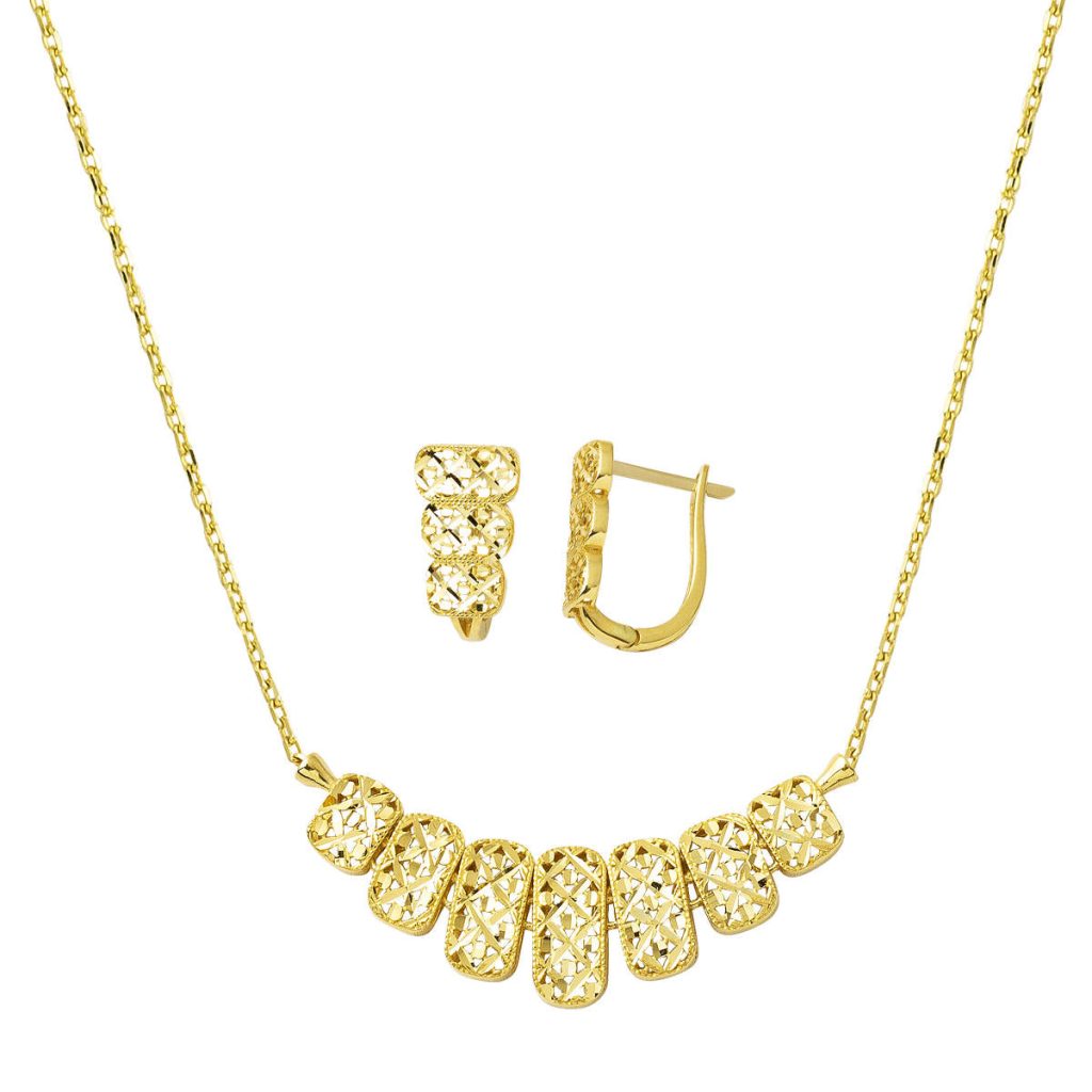 Plazma 14 Carats Or Bijou Parure
