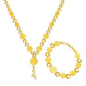 Monogramme Ottoman 22 Carats Or Parure