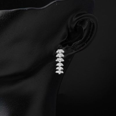 14 Carats Blanc Or Düğün Takı Seti - 14K - 18.62g - EZ Gold