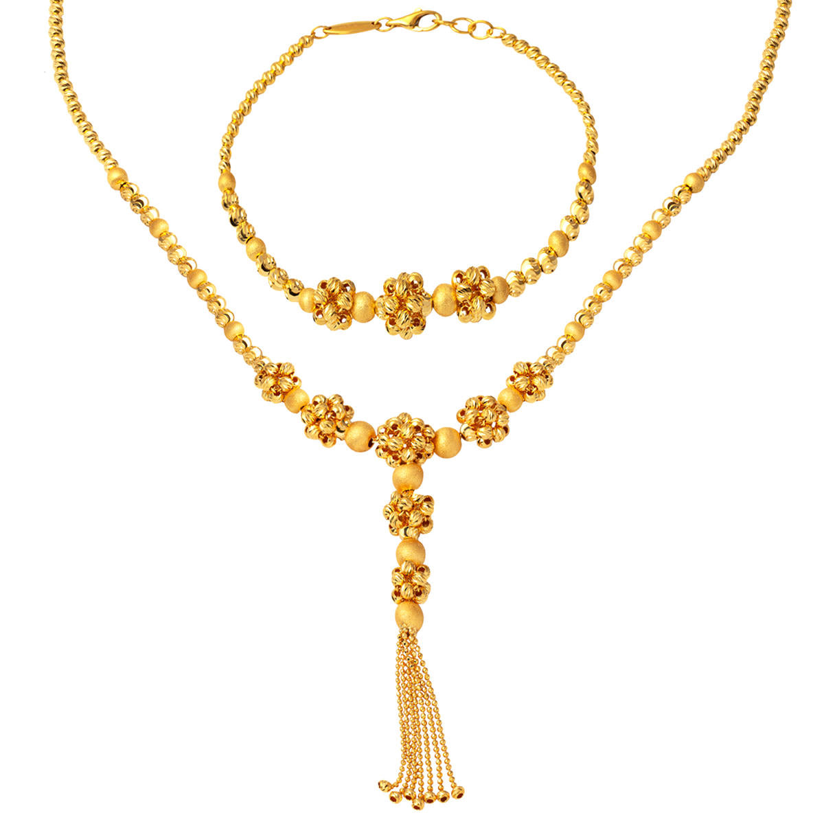 Gerdanlık & Bracelet 22 Carats Or Set