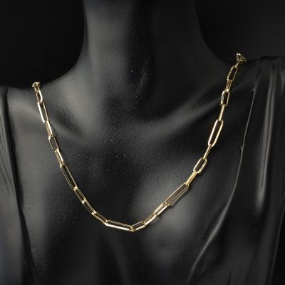 Ataç Halka Altın Zincir Takı Seti - 14K - 6.09g - EZ Gold